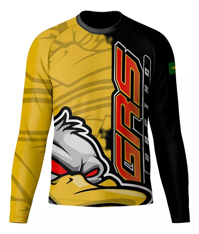 Camiseta Grs Racing 2023 Dryfit Proteção Uv Manga Longa