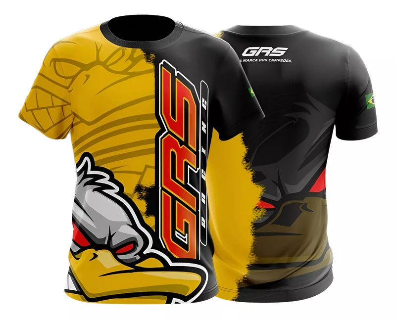 Camiseta Grs Racing 2023 Dryfit Proteção Uv Manga Curta